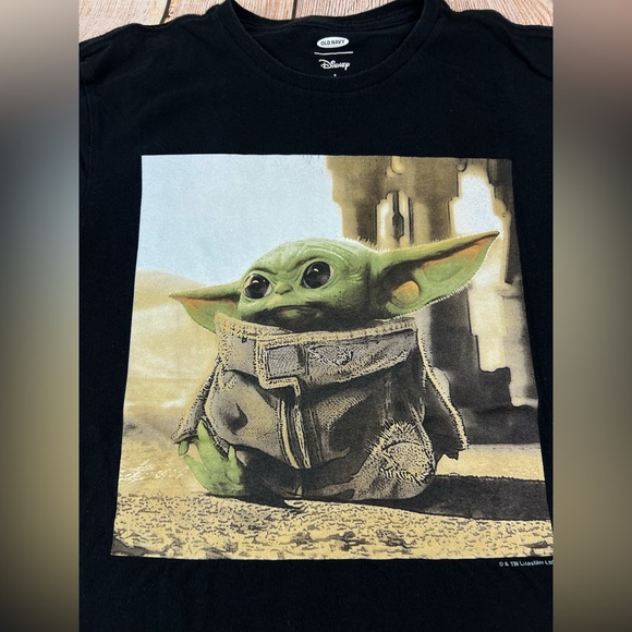 Star Wars T Shirt Bundle Lot Of 2 Size Small Yoga & Jedi Obi-Wan Kenobi - Picture 7 of 10